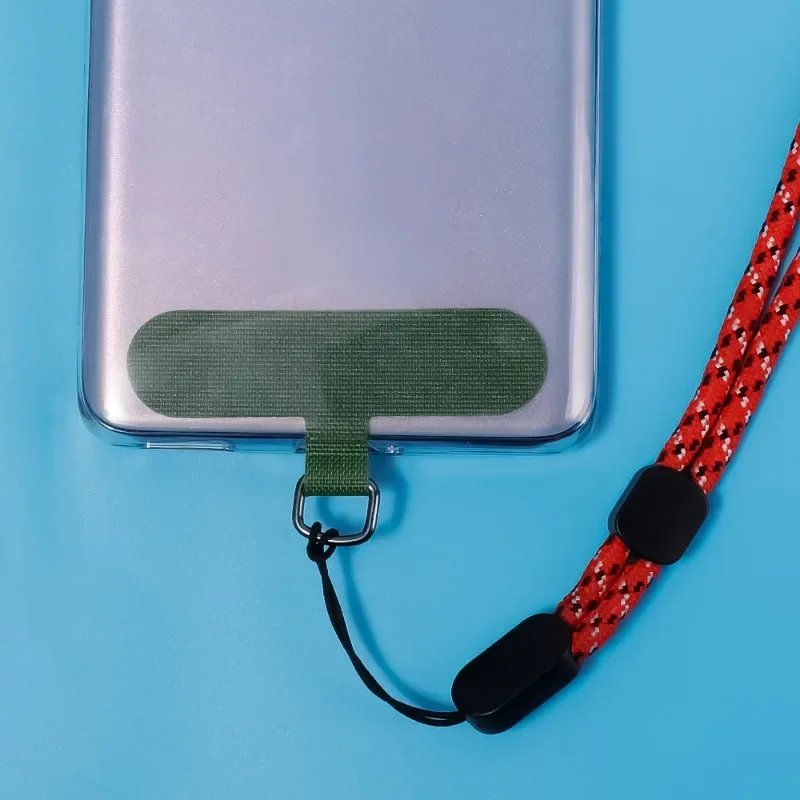 Universal Mobile Phone Anti-lost Lanyard Card Gasket Replacement Detachable Phone Hanging Cord Strap Nylon Patch Tether Pad