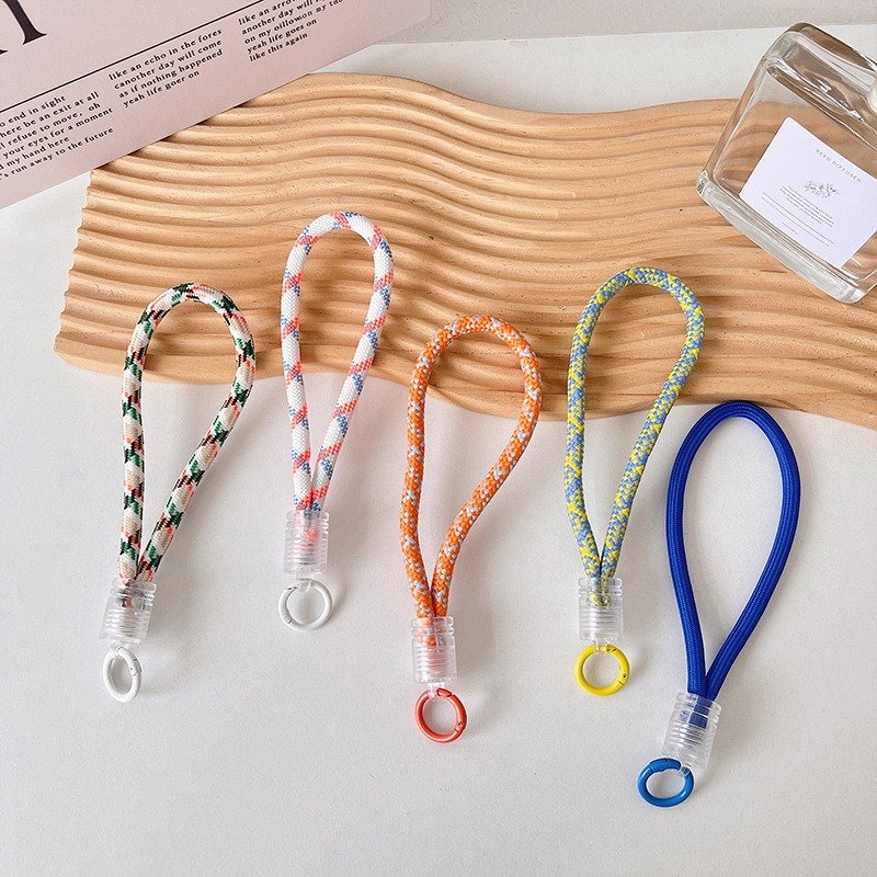 Mobile Phone Wrist Strap Short Phone Straps Men And Women Smartphone Pendant Portable Keychain Anti Loss Cellphone Cord