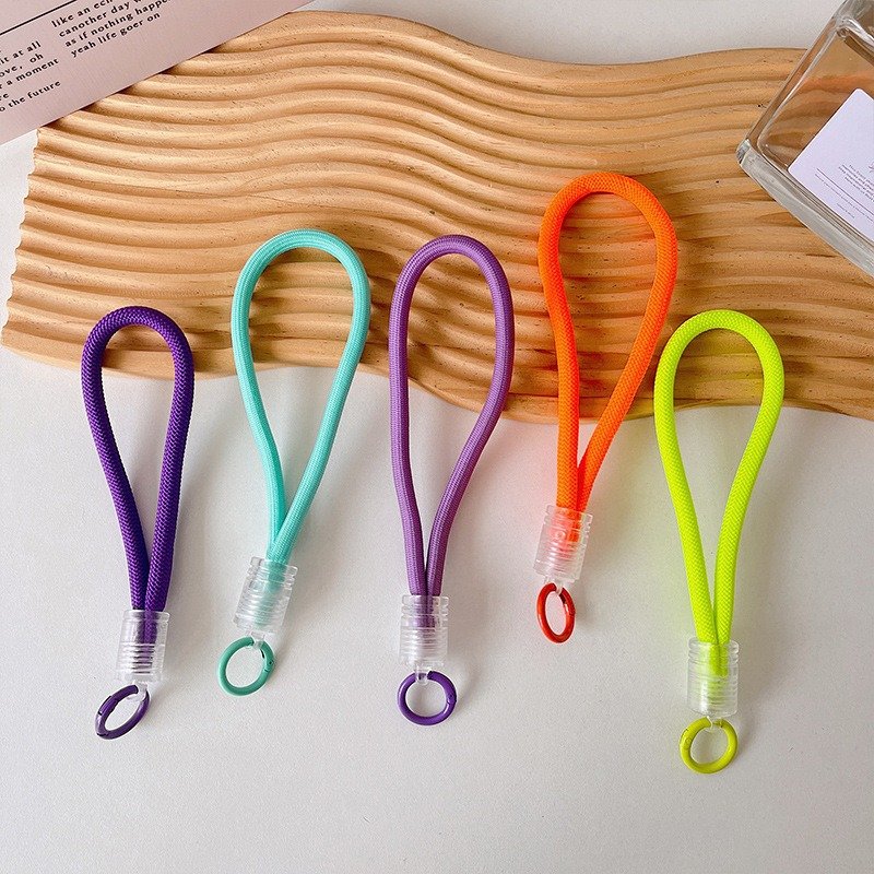 Mobile Phone Wrist Strap Short Phone Straps Men And Women Smartphone Pendant Portable Keychain Anti Loss Cellphone Cord