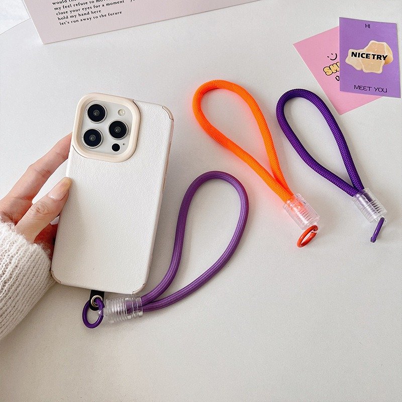 Mobile Phone Wrist Strap Short Phone Straps Men And Women Smartphone Pendant Portable Keychain Anti Loss Cellphone Cord