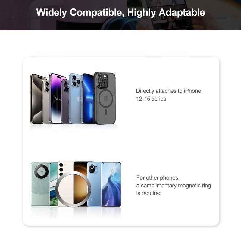 Bandage Magnet Mobile Phone Holders Magnetic Suction Cell Phone Stand With Adjust Strap For Cups in Car And Gym Use