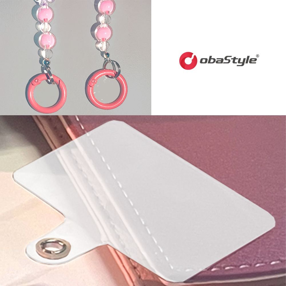 EU spot stock Cute Colorful Bead Cell Mobile Phone Strap Chain Case Charm Holder Lanyard Bracelet Keychain