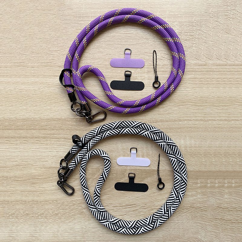 Universal Crossbody Nylon Lanyards 10mm Diagonal Lengthened Neck Shoulder Camera Lanyard Phone Straps