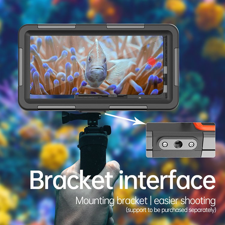 Shellbox Upgrade 2nd generation 15 meters professional diving universal waterproof phone case for diving/swimming/snorkeling