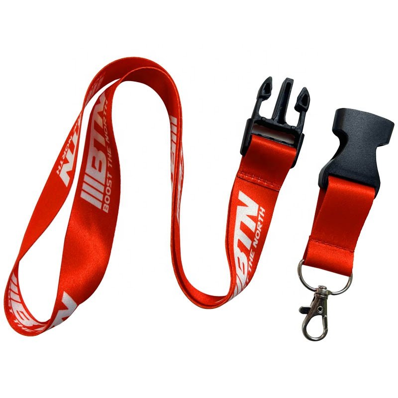 Custom Logo Neck Strap Lanyard Sling Id Badge Holders/Landyard And Pvc Name Card Polyester Lanyard Keychain