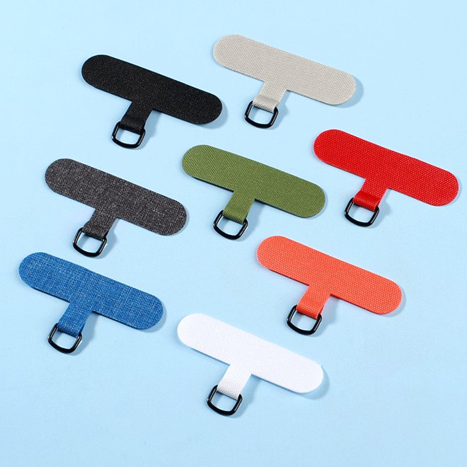 Strong Safety Lanyard Patch Nylon Cell Phone Hang Anti-Breakage Phone Patch Lanyard Woven Patch T Shape Phone Strap