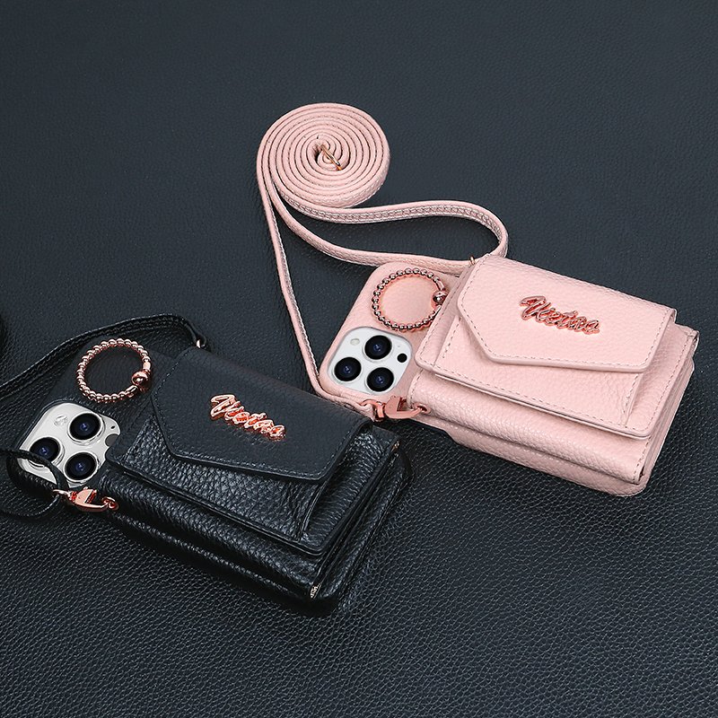 VIETAO Crossbody Wallet Bag Shockproof Phone Case For iPhone 15 Pro Max14 13 PU Leather Popular Crossbody Phone Case and Wallet