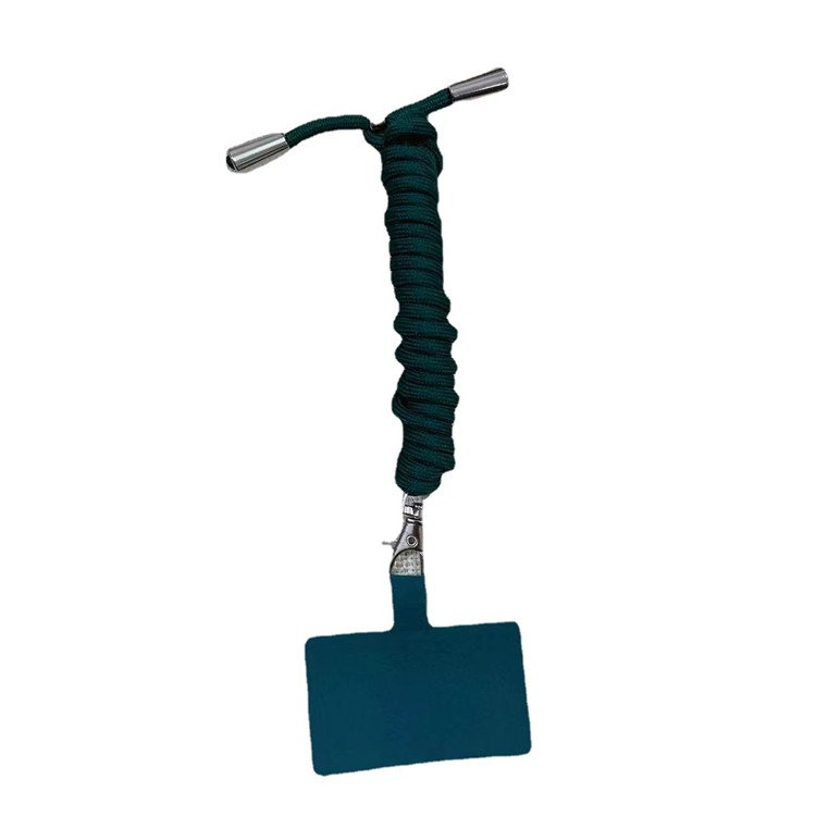 Cute and Trendy Resin Rope Neck Strap Phone Accessory Polyester and Chain for Sports and Gift Use