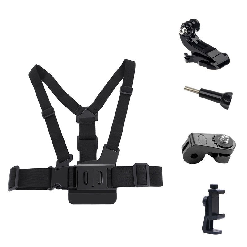New Chest Strap Mount Phone Clip Bracket for Climbing/skiing/biking 360Degree Rotated for iPhone Huawei Samsung Go/pro Accessory