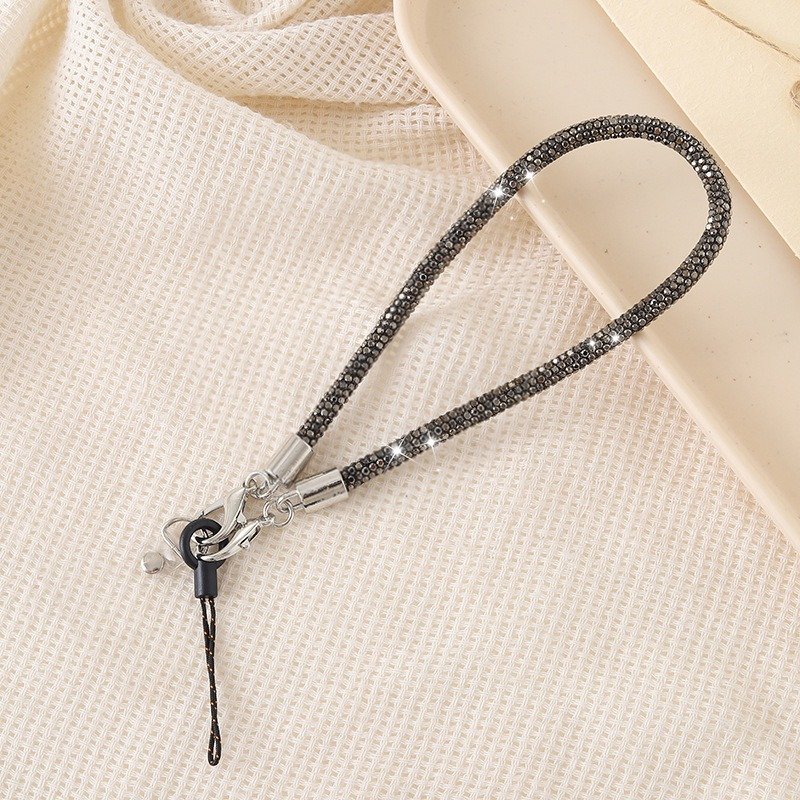 Rhinestone Phone Chain Holder Lanyards Crystals Telephone Wrist Strap Phone Case Chain Mobile Phone Chain Cellphone Strap