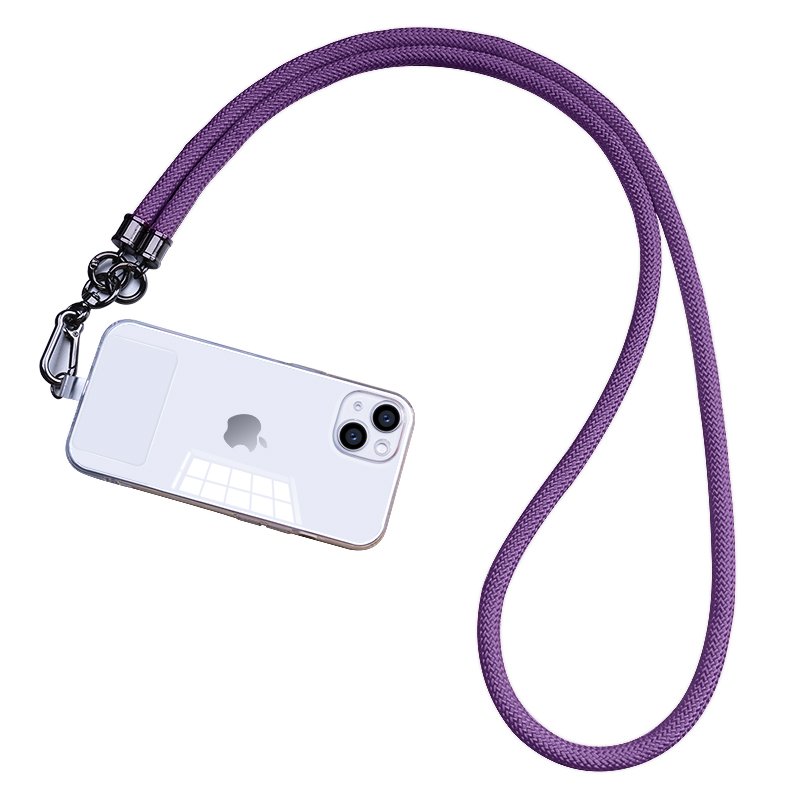 Mobile Phone Lanyard Cross-Body hanging neck High-End Nylon Rope Braided Strong Durable Diagonal Span Strap
