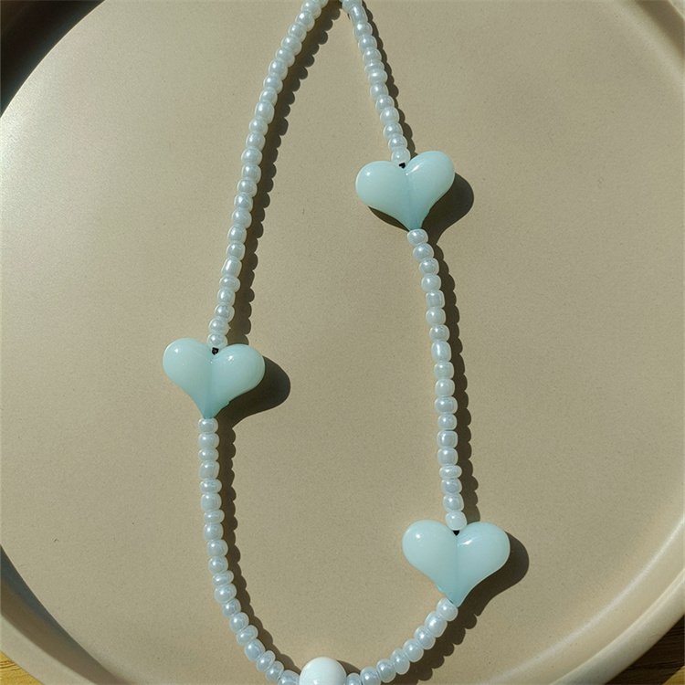KKBEAD star Jennie has the same hand-beaded portable pendant for men and women's universal rope mobile phone pendant