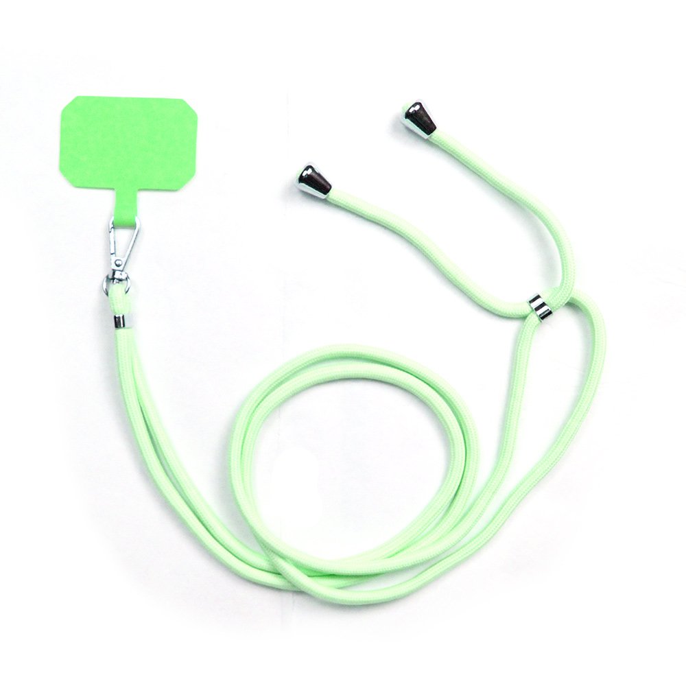Custom Logo Universal Nylon Patch Soft Rope Mobile Phone Strap Lanyard Cell Phone Hanging Cord Holder Mobile Phone Accessories