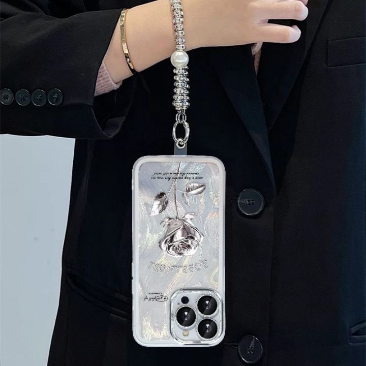 Water Color Whole Sales Phone Bags Mobile Accessories Case Wrist Strap For Apple 8 xs xr xs max 11 12 13
