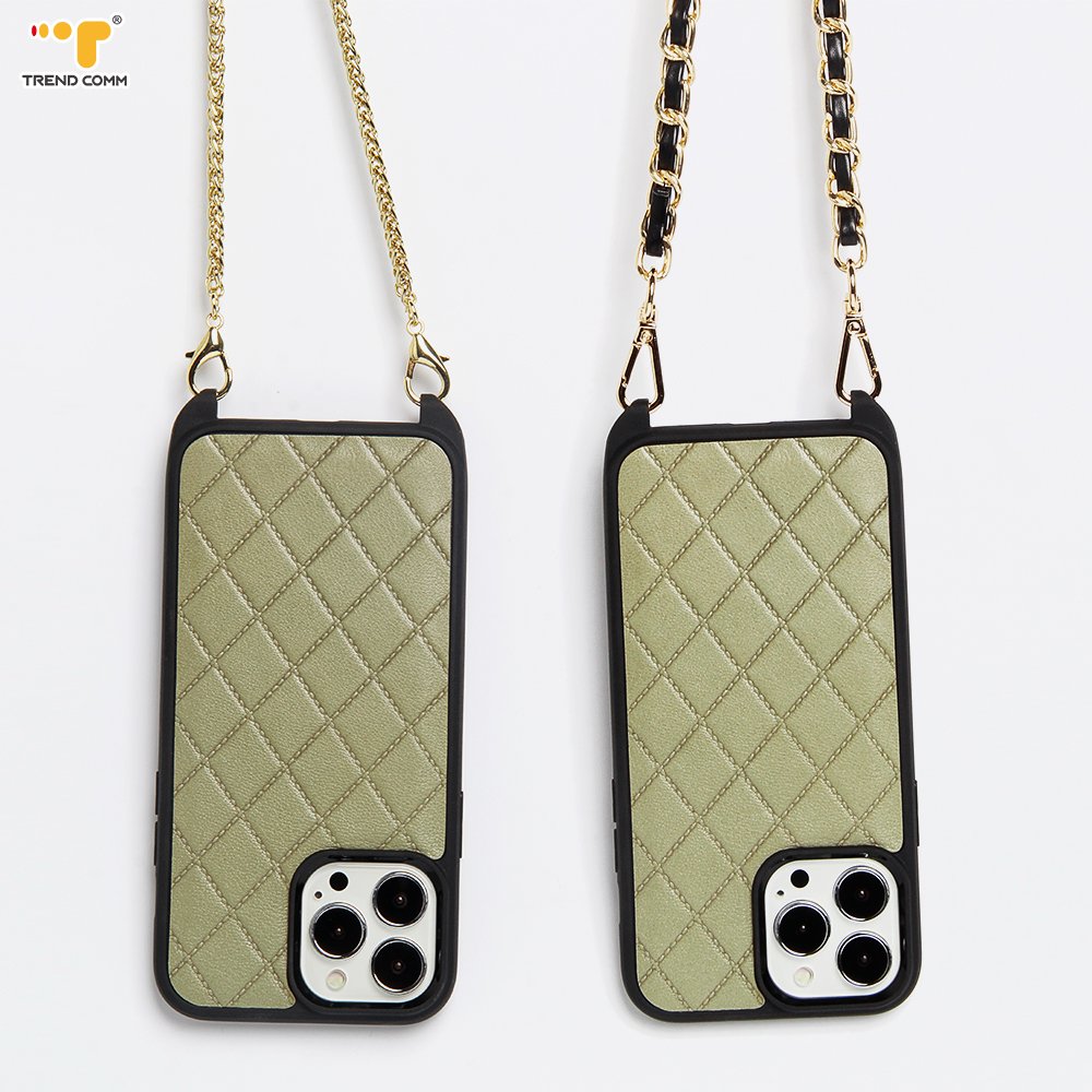 NO MOQ Anti-Lost Leather Necklace Neck Mobile Phone Strap for Secure Phone Carrying