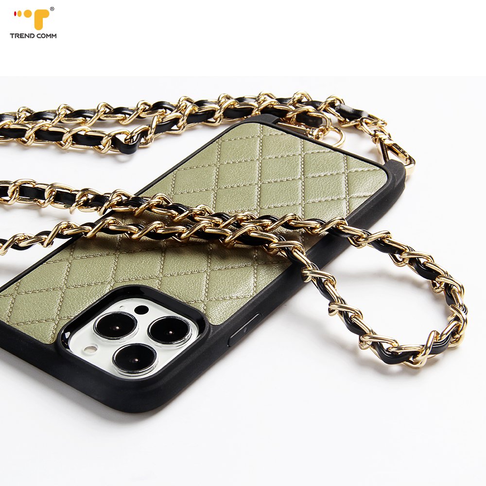 NO MOQ Anti-Lost Leather Necklace Neck Mobile Phone Strap for Secure Phone Carrying