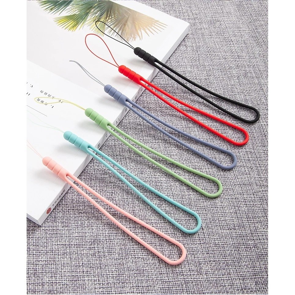 short USB torch silicone drink bottle strap rubber sling mobile phone straps lanyard