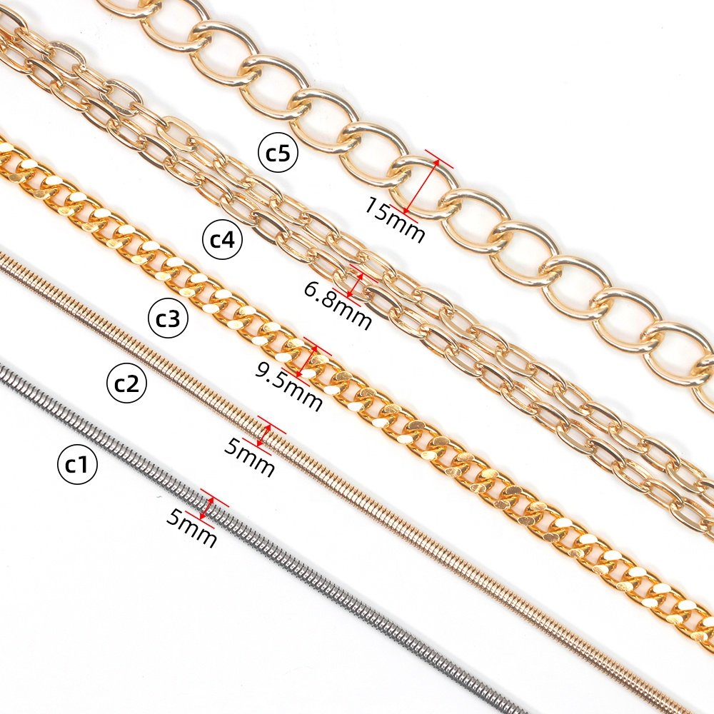 Metal Custom Mobile Cell Bag Crossbody cellphone Crossbody Chain Phone Strap ,Phone Straps Necklace for Mobile Phones