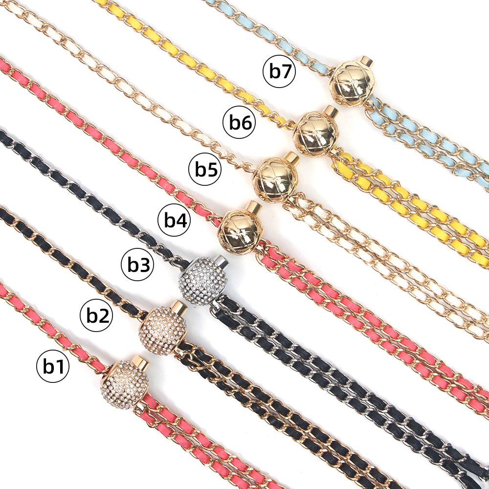 Metal Custom Mobile Cell Bag Crossbody cellphone Crossbody Chain Phone Strap ,Phone Straps Necklace for Mobile Phones