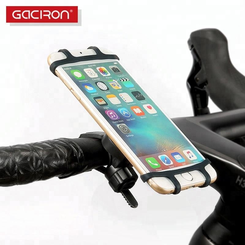 Gaciron H06P Waterproof Bike Phone Holder Handlebar Mount Bike Phone Bracket Accessory Silica Bicycle Phone Holder