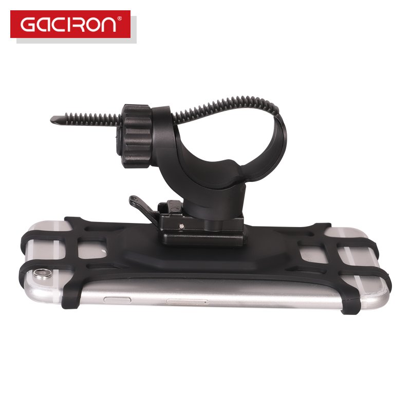 Gaciron H06P Waterproof Bike Phone Holder Handlebar Mount Bike Phone Bracket Accessory Silica Bicycle Phone Holder