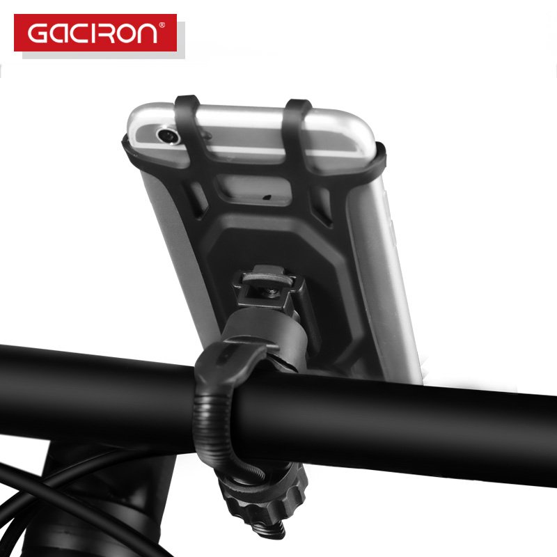 Gaciron H06P Waterproof Bike Phone Holder Handlebar Mount Bike Phone Bracket Accessory Silica Bicycle Phone Holder