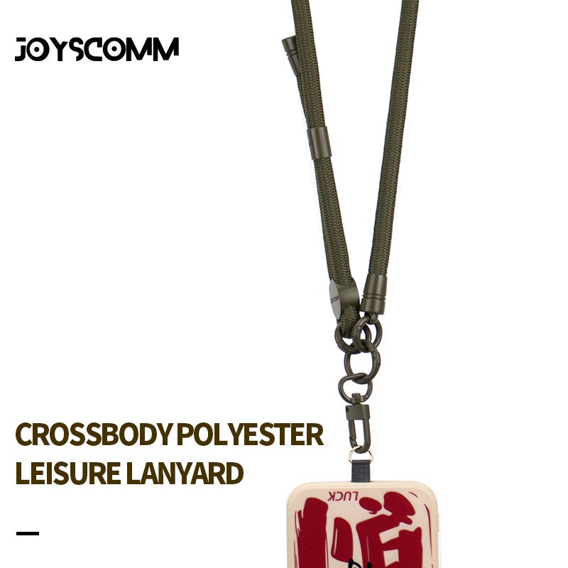 Multi-functional Phone Strap Universal Cross body Polyester Rope with Tether Tab Adjustable Mobile Phone Straps Necklace Lanyard