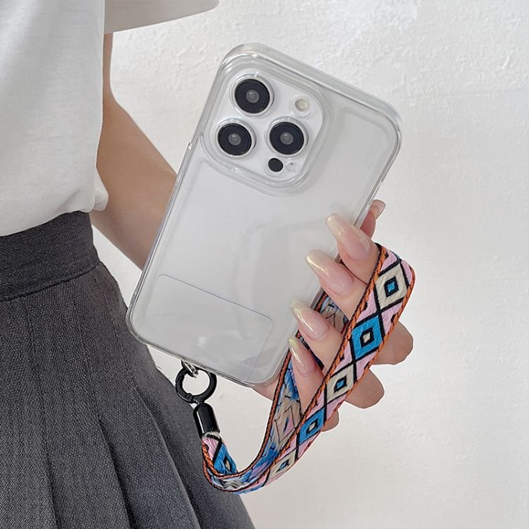 Bohemian Short Phone Wristband Hanging Rope Mobile Phone Portable Pendant Hands Free Lanyard Anti Loss Keychain Cellphone Strap