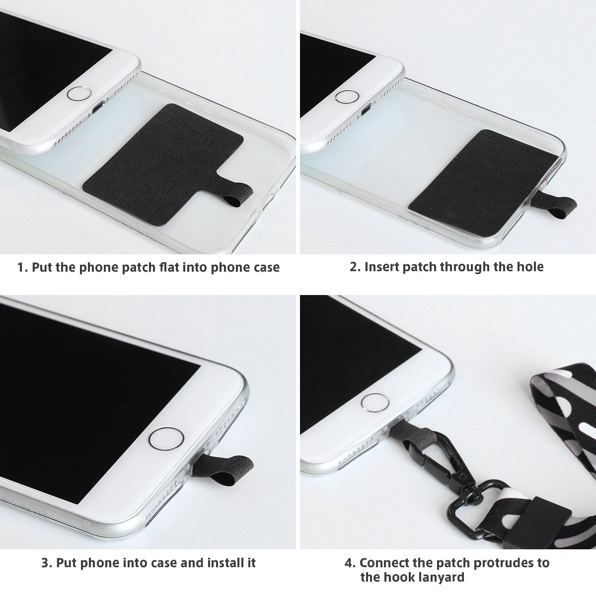 Wholesale Fashion Universal Phone Card Type Strap Mobile Phone lanyard crossbody phone strap