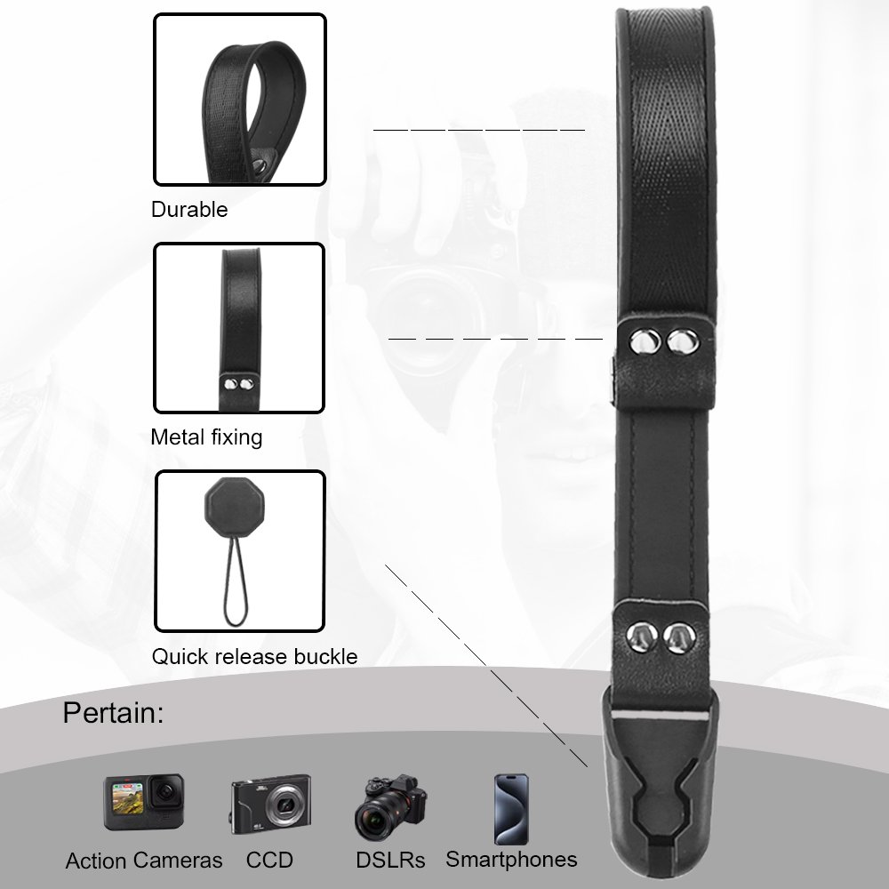 Quick Release Buckle Hand Strap Phone Wrist Strap Designed For Camera Strap And Phone Strap