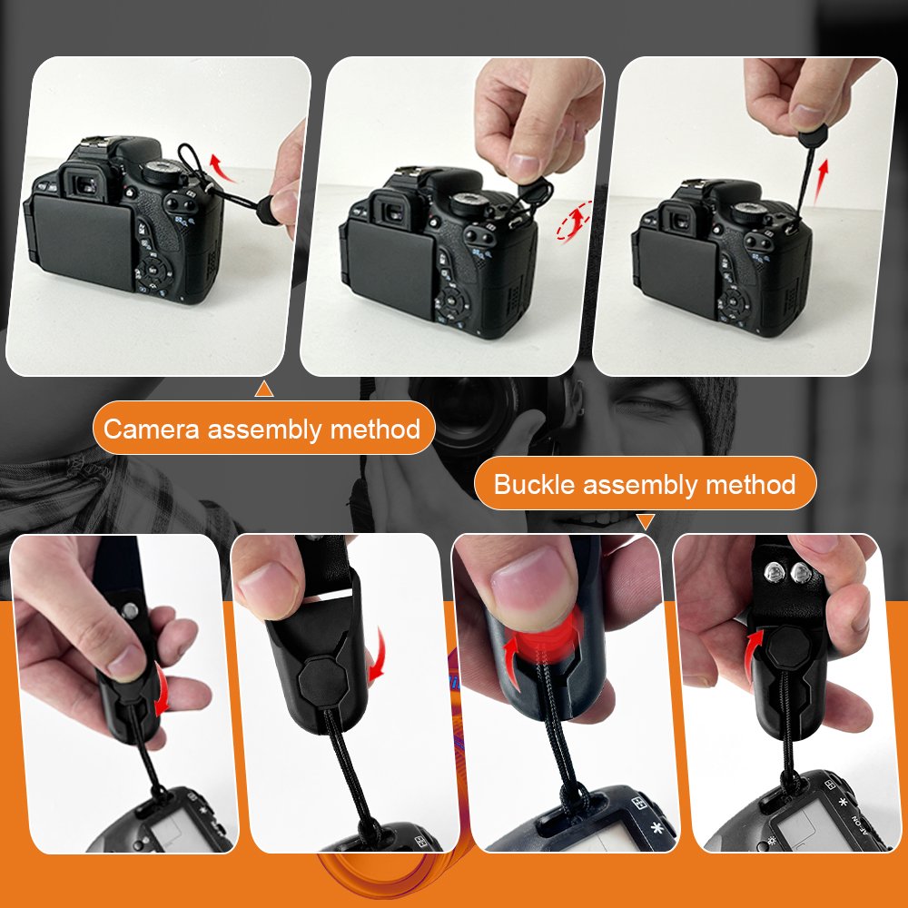Quick Release Buckle Hand Strap Phone Wrist Strap Designed For Camera Strap And Phone Strap