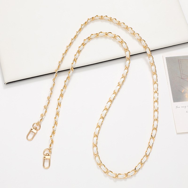 Hot-selling Bag Strap Crossbody Leather Chain Bag Accessories DIY Shoulder Strap Mobile Phone Lanyard Mobile Phone Chain