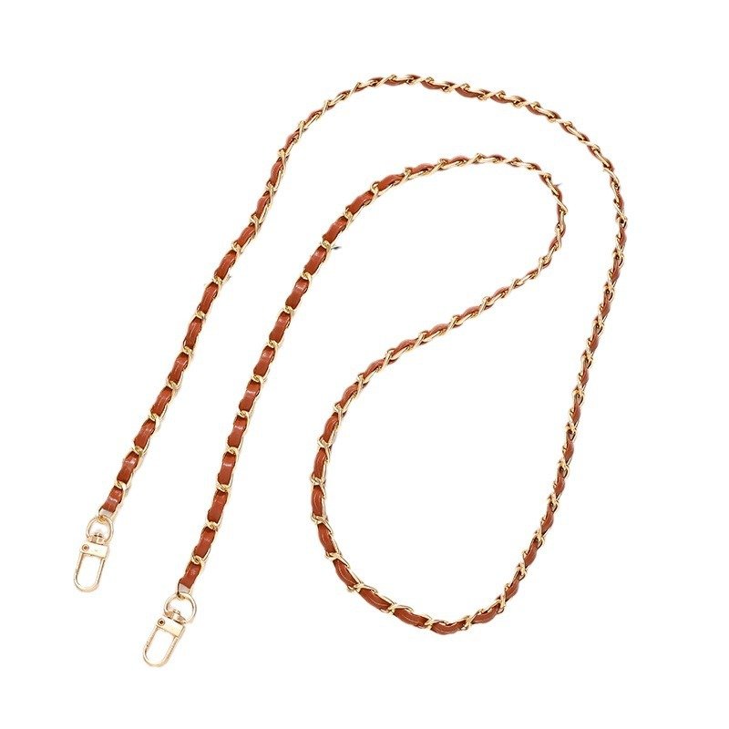 Hot-selling Bag Strap Crossbody Leather Chain Bag Accessories DIY Shoulder Strap Mobile Phone Lanyard Mobile Phone Chain
