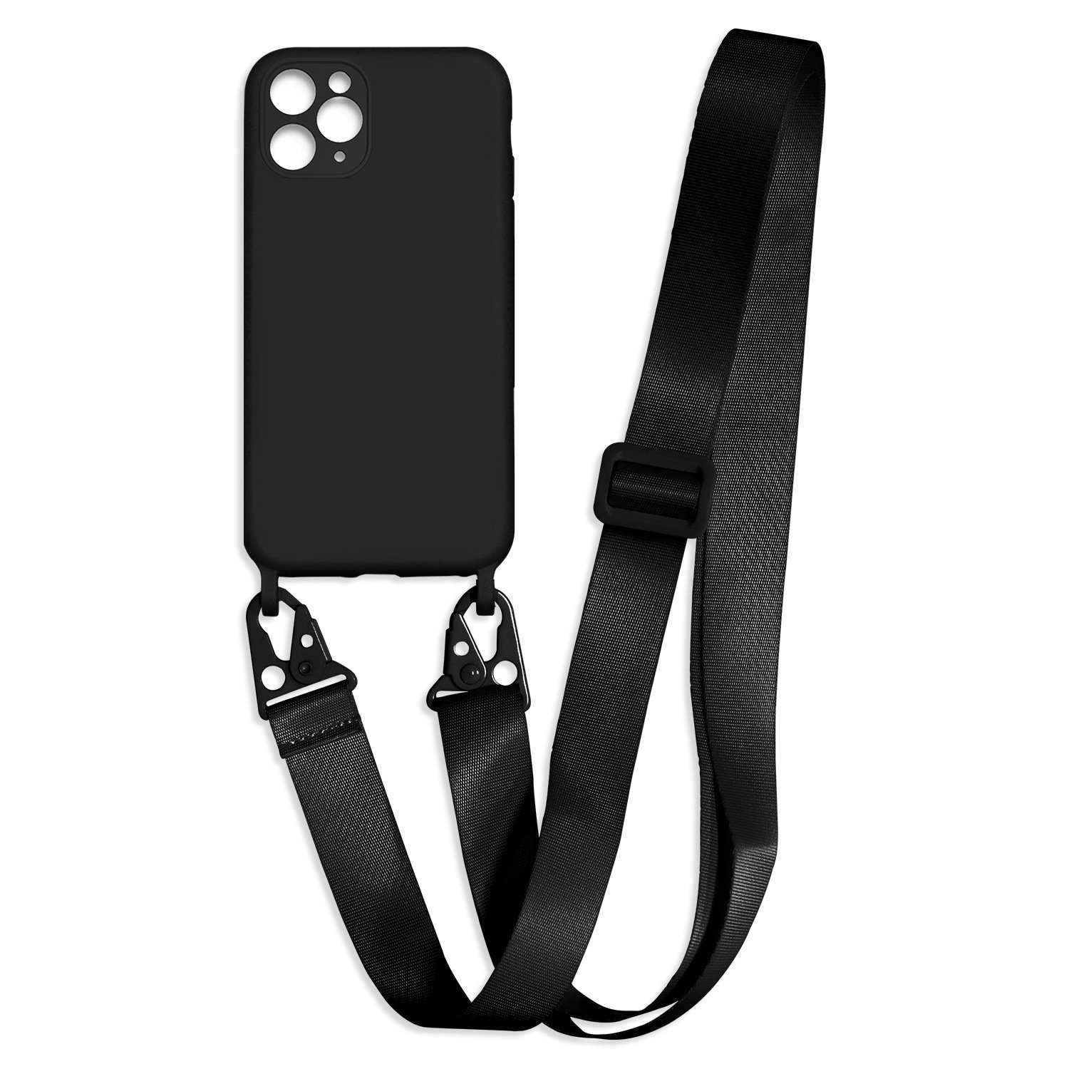 phone strap with patch in mix color order Adjustable fashion style crossbody polyester mobile phone lanyard strap