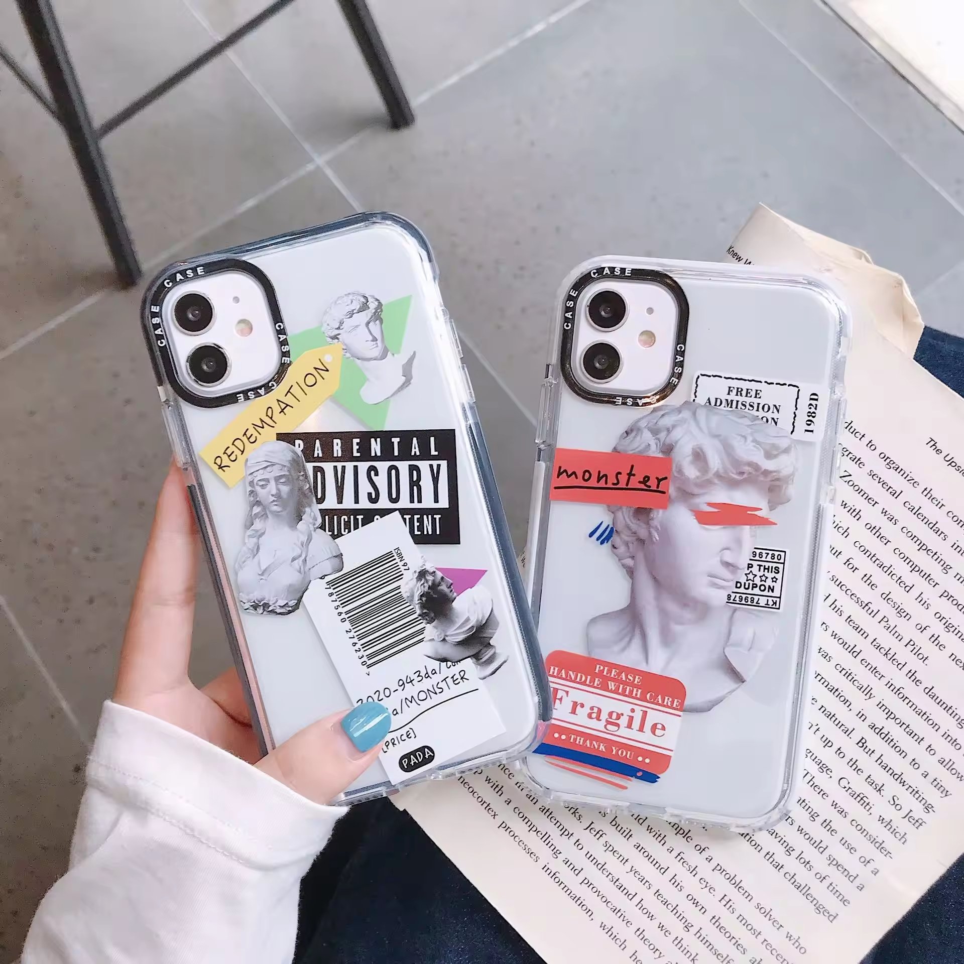 Plus/pro/pro Max Shell Phone Case Transparent Soft Silicone 14 15 F for Iphone 11 12 13 Phonecase Shockproof Cartoon