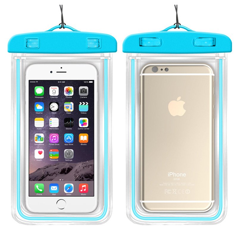 Hot Sale Universal Waterproof Pvc Mobile Phone Cases Clear Pouch Waterproof Bag Water Proof Cell Phone Bag With Lanyard