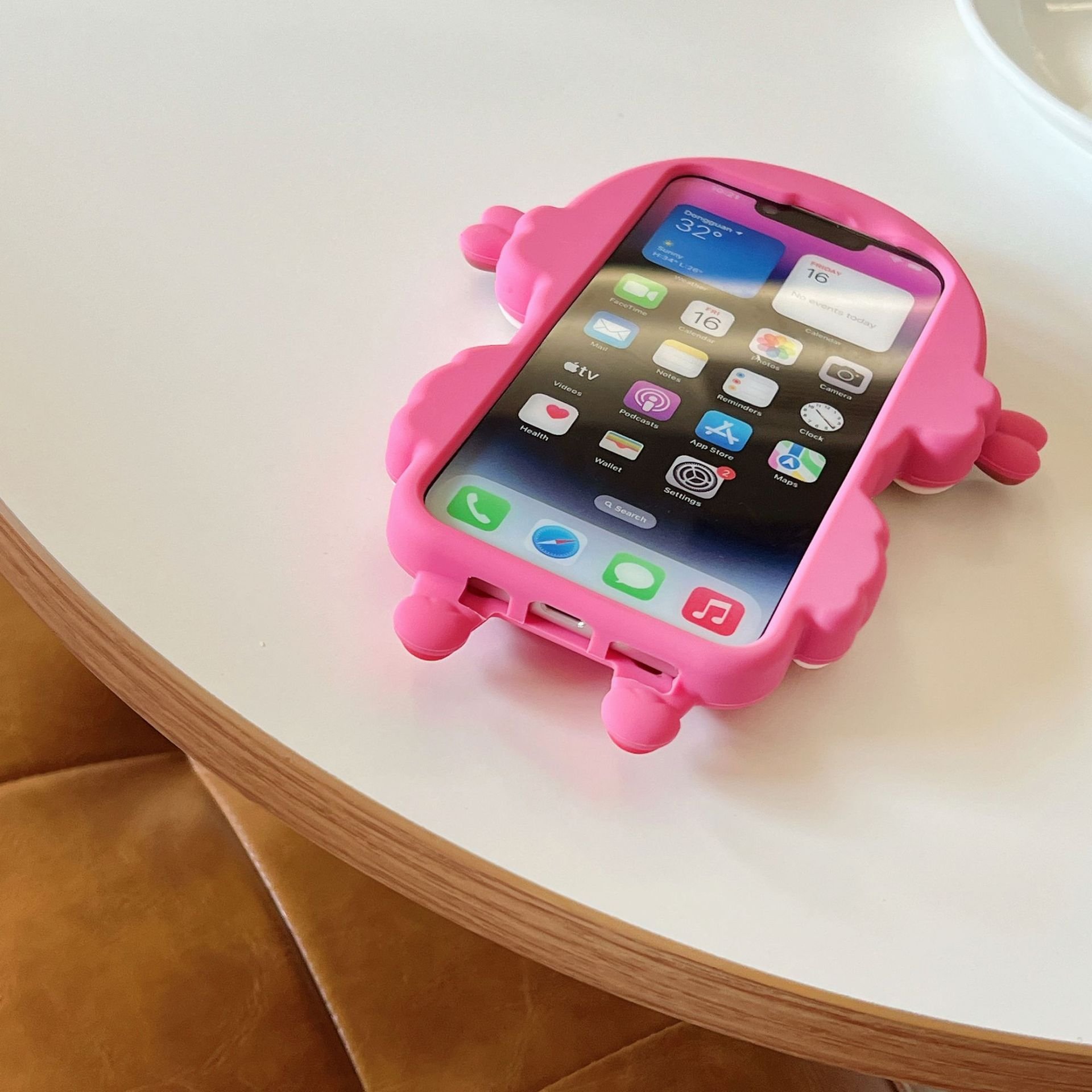 Lovely Braided Girl Cartoon Girl Phoncase for iPhone 12 13 14 pro promax silicone Phoncase anti-dropping Soft Cute Phone case