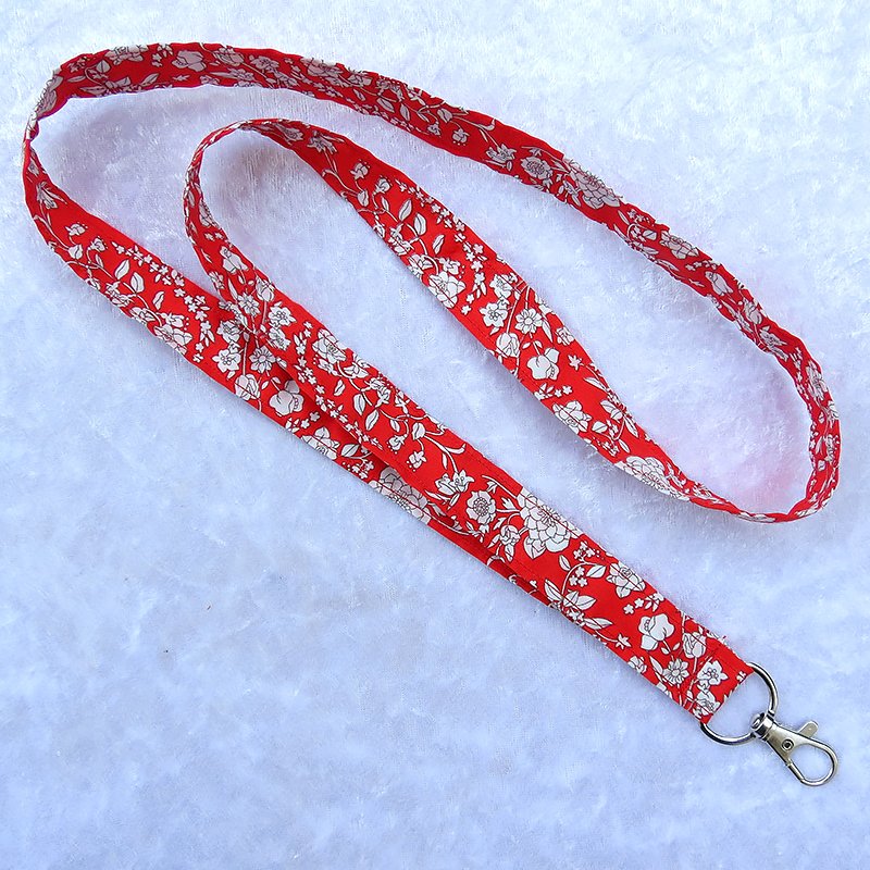 high quality promotional Customized own Logo keychain polyester accessories lanyard