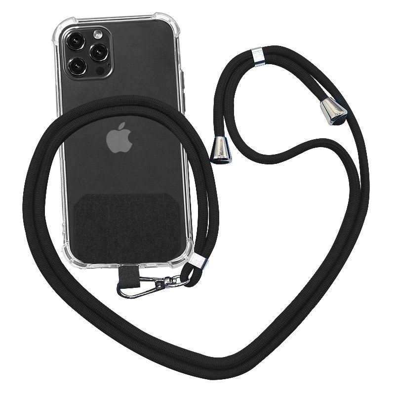 Hot Selling Universal Phone Lanyard with Patch, Anti-Lost Neck Rope,Phone Hanging Cord,Adjustable Crossbody Cell Phone Strap