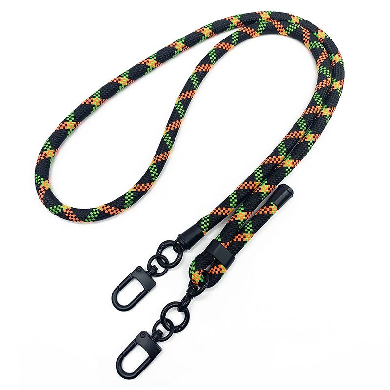 High quality adjustable camera bag long crossbody lanyard anti lost theft shoulder strap with metal hook cross body phone strap