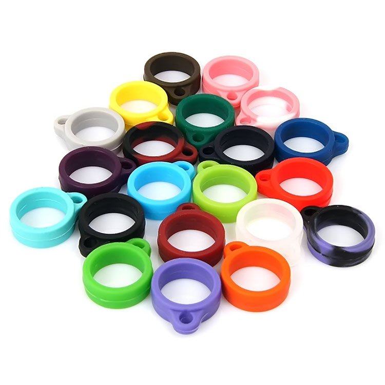 Lanyards Promotional Sublimed Polyester Keychains Rope Lanyard Hook With Rubber Ring Manufacturer Free Sample