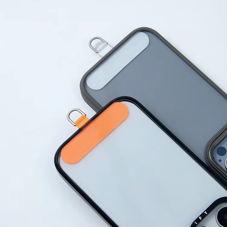 Universal Colorful Custom Color Smartphone Cellphone For Phone Strap Rope 13 14 Nylon TPU Mobile Cell Phone Case Lanyard Patch