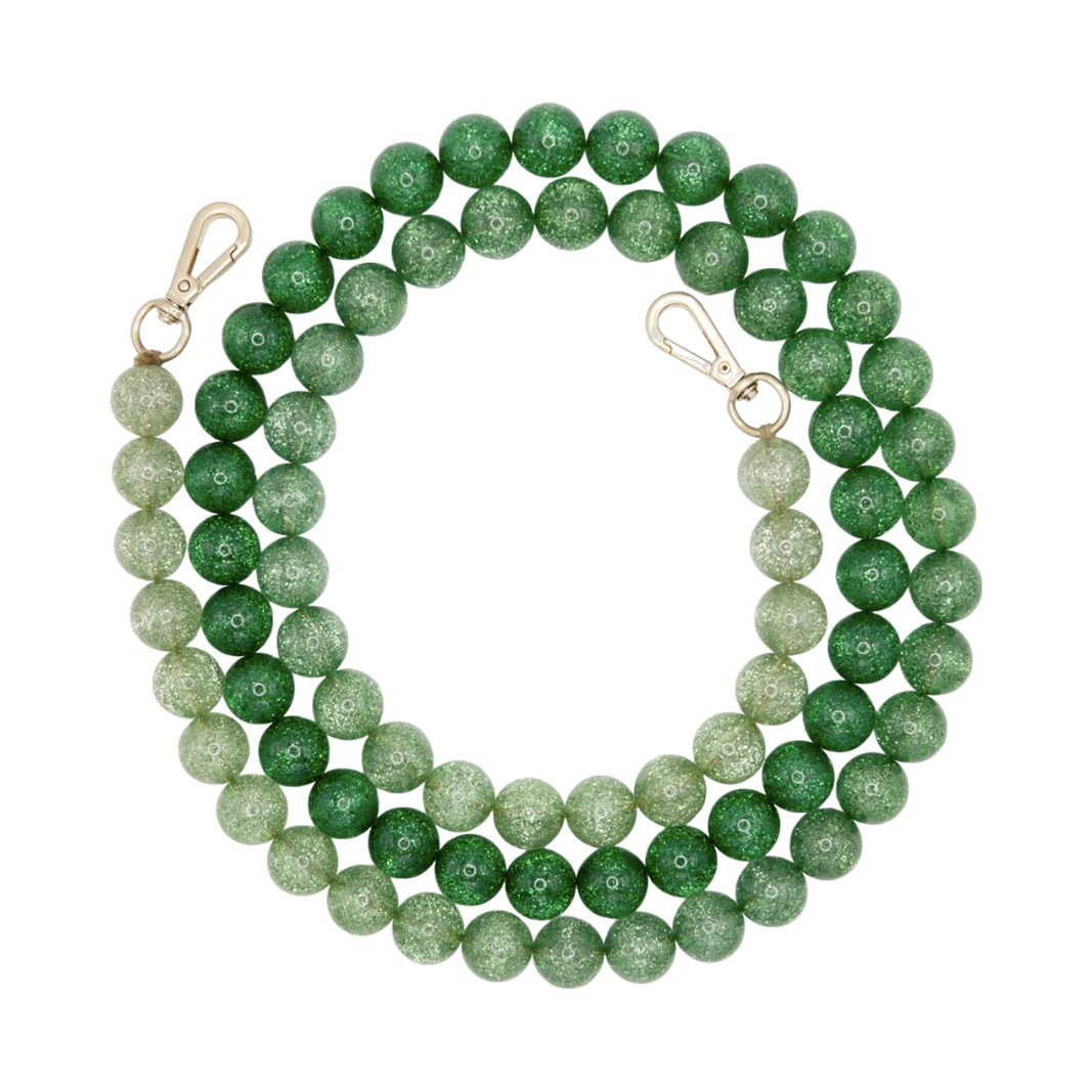 New resin beaded mobile phone lanyard bag chain mobile phone lanyard hands-free wrist chain bracelet