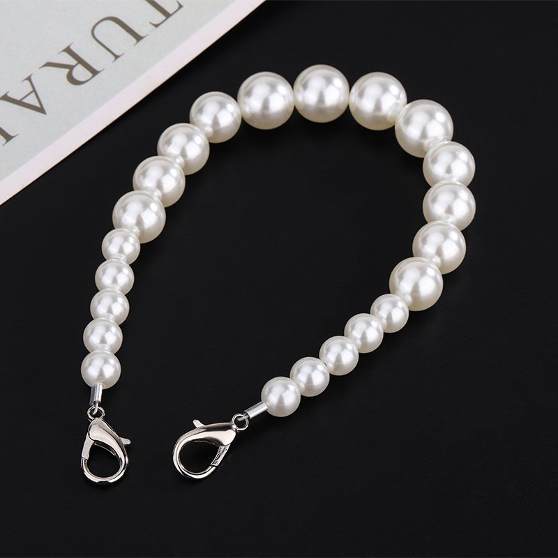 Factory Wholesale Beaded Phone Case Chain Pearl Shoulder Strap Women Phone Case Accessories