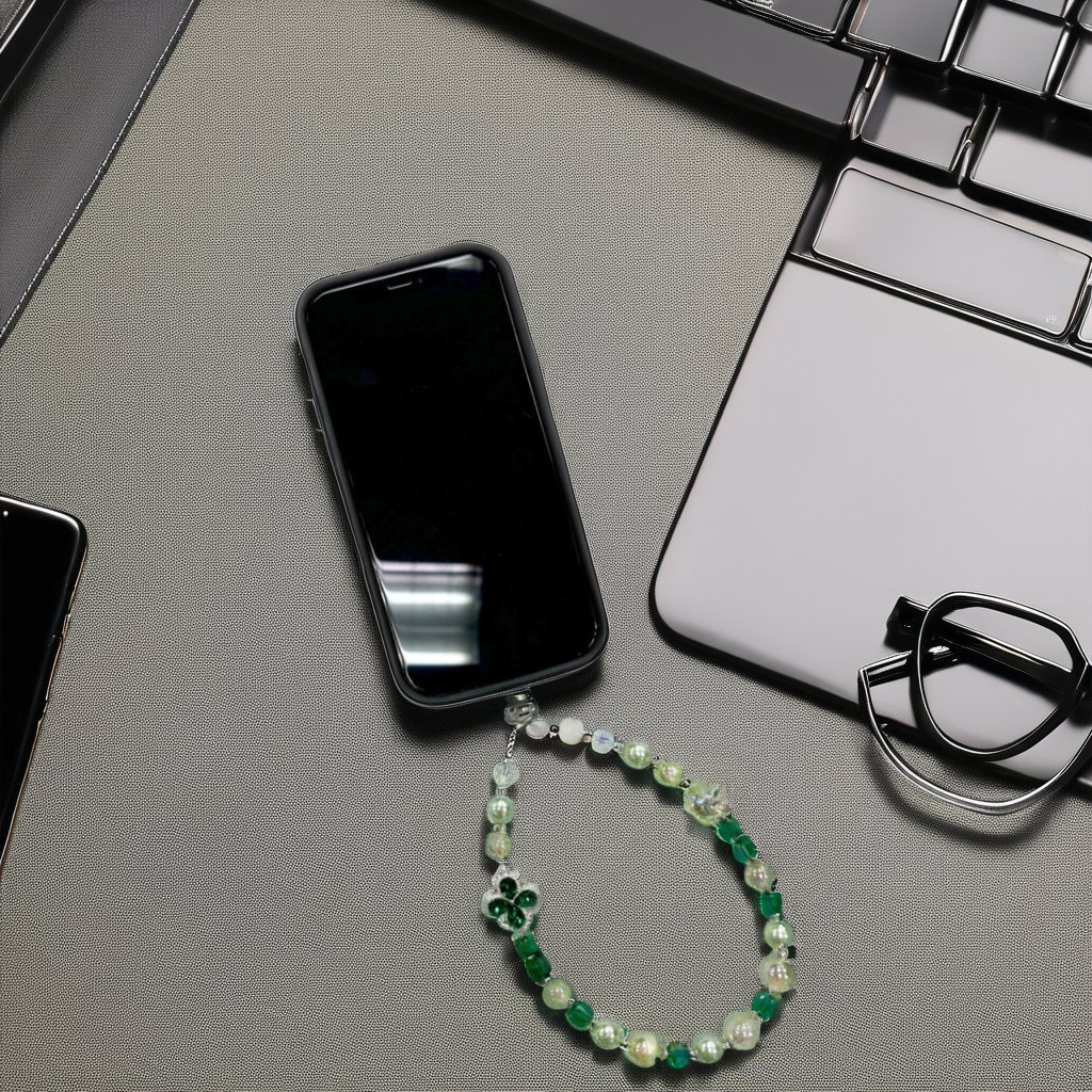 Phone Lanyard Universal Acrylic diamonds Adjustable Mobile Phone Straps hand wrist Lanyard Custom Logo