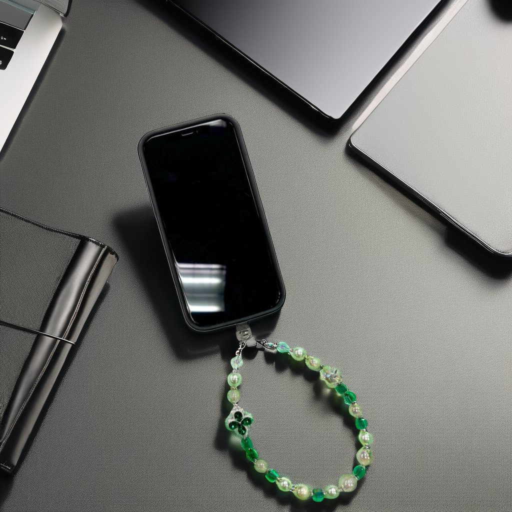 Phone Lanyard Universal Acrylic diamonds Adjustable Mobile Phone Straps hand wrist Lanyard Custom Logo
