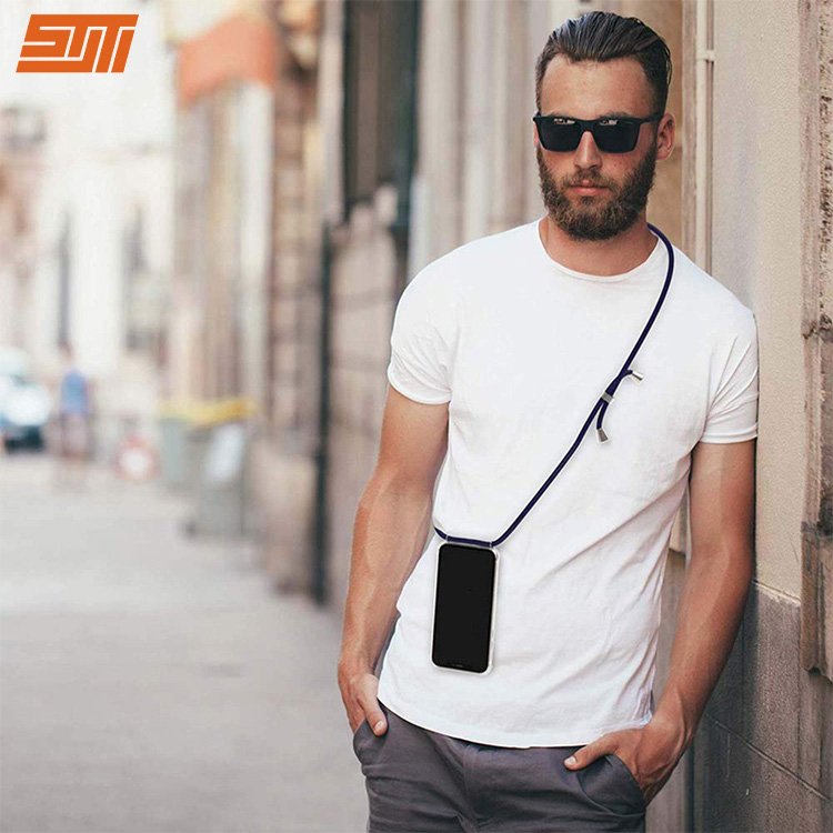 Hanging Cell Phone Case with Lanyard Neck Strap String Cord Rope For iPhone 12 13 11 Pro Max Mini XS XR X 8 7 Plus SE Case