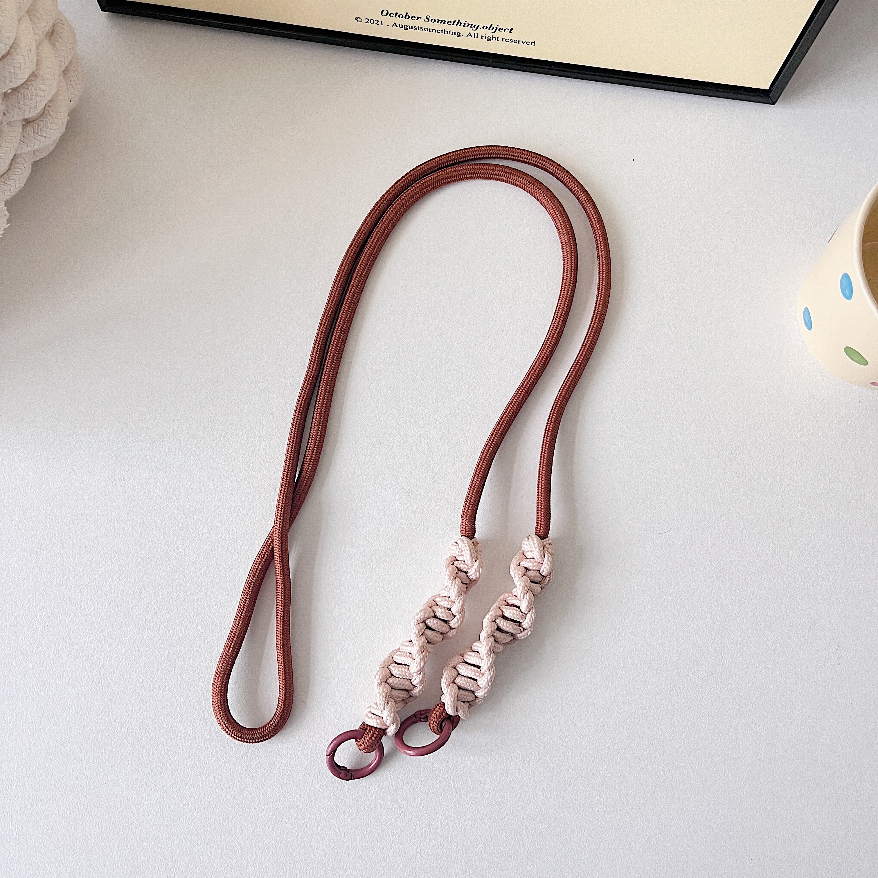 Adjustable Detachable Neck Cord Universal Crossbody Strap Stylish Polyester Phone Lanyard Convenient Accessory Mobile Phone Case