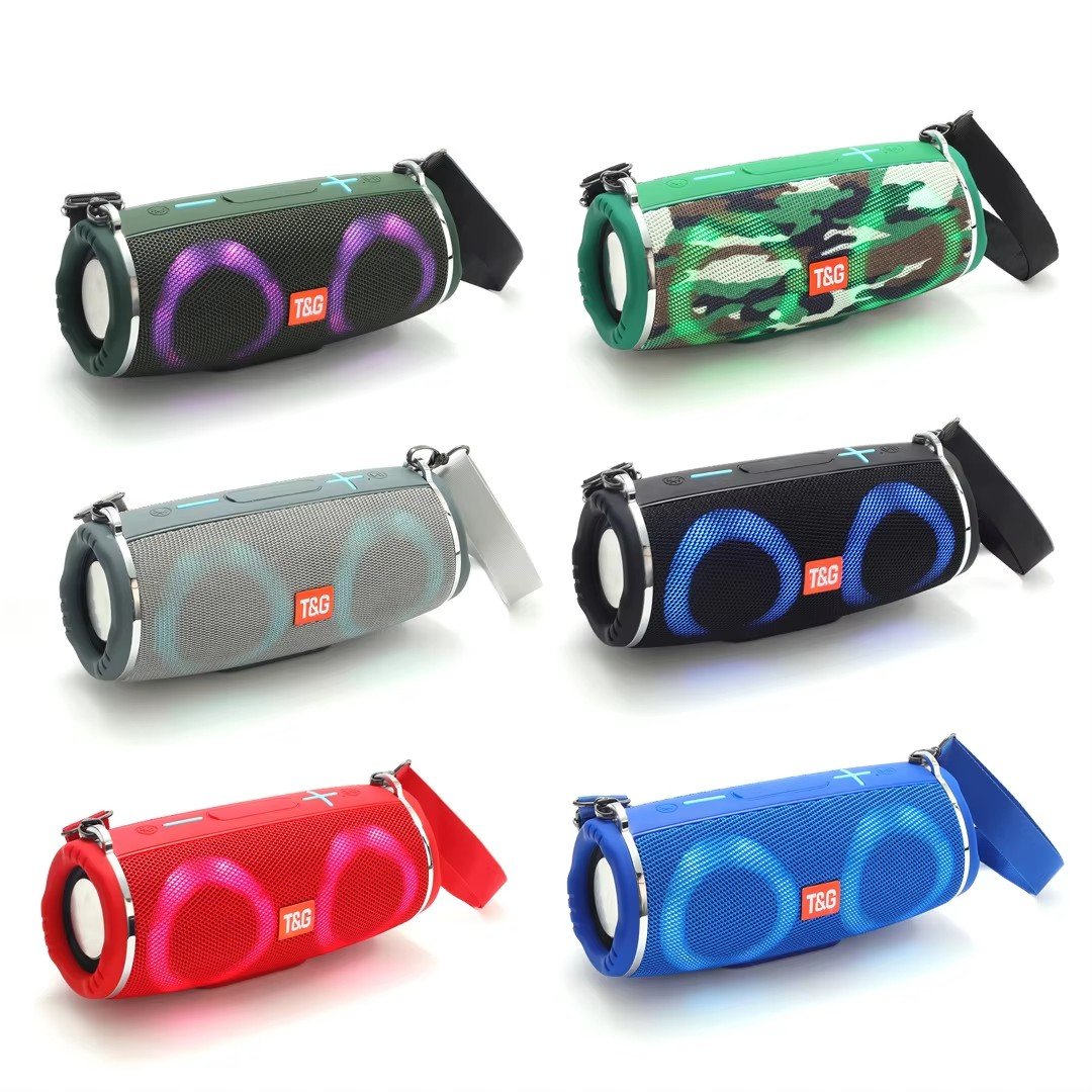 TG642 Travel Sports Home Hi-Fi Sound Music Player Portable Professional Outdoor Wireless Speakers With Straps