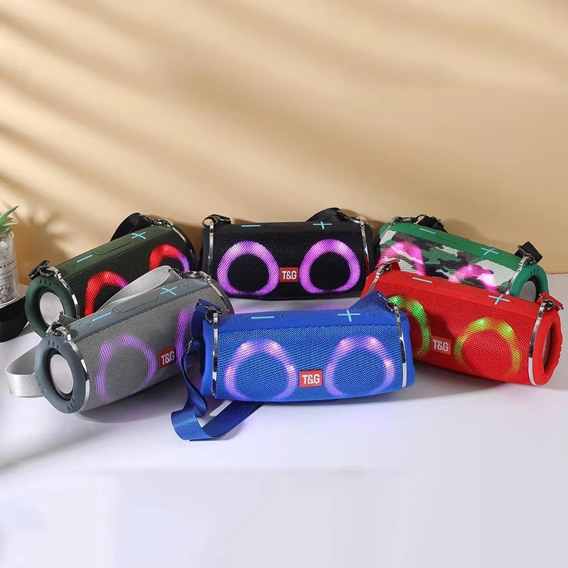 TG642 Travel Sports Home Hi-Fi Sound Music Player Portable Professional Outdoor Wireless Speakers With Straps
